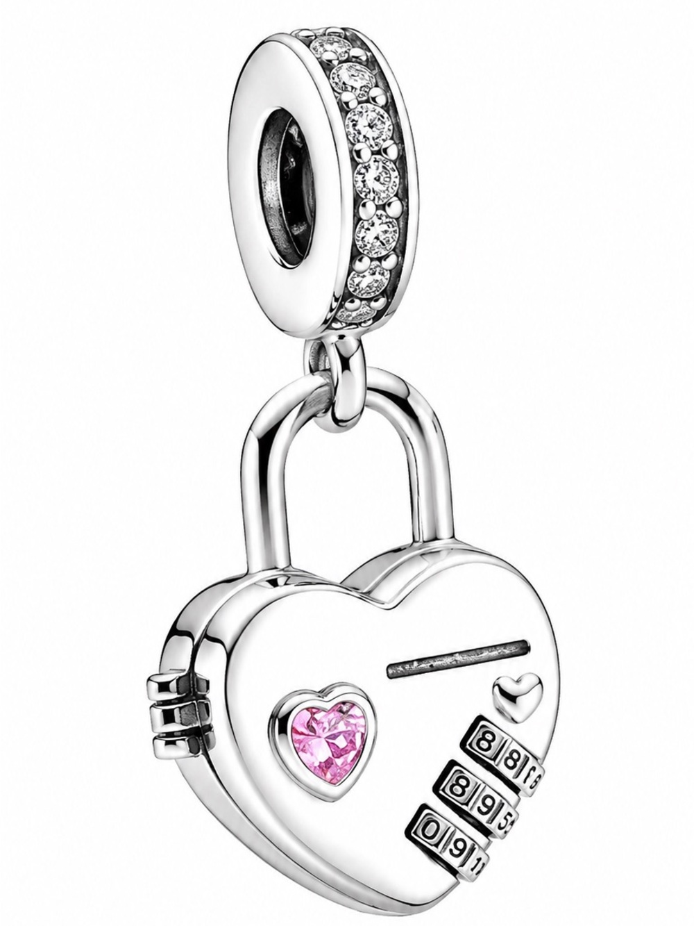 🩷Heart Combination Lock Treasure Charm